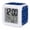 Navy, White, Indigo, variant on Navy Blue Coastal Digital Alarm Clock for Bedrooms,Smart LED Alarm Clock with 7 Color Changing Night Light,Vintage Starfish Shell Summer Beach Nautical Silent Wake Up Clocks for Sleep Study 3.2"x3.2"