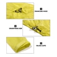 thumbnail image 6 of Little Donkey Andy Men's Waterproof Hiking Jackets Lightweight Windproof Coats for Fishing Camp UPF50 Yellow M, 6 of 7
