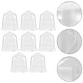 thumbnail image 4 of Troglfold plant nursery hood Transparent Plant Dome 8pcs Garden Cloche for Freeze Protection and Greenhouse,4.33"X4.02"X4.02", 4 of 11
