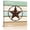 Beige Green, variant on Wall Art Prints, Texas Star Western Framed Canvas Prints for Bedroom Living Room Bathroom Office, Vintage Teal Brown Wooden Farmhouse Gallery Wrap Wall Art Poster for Gifts Home Decor 12"x12"