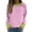 Pink C, variant on Ashirexll Crewneck Sweatshirts Women, Fall Sweatshirts for Women, Ladies' Casual Fall and Winter Long Sleeve Round Neck Loose Striped Sweatshirts