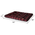 thumbnail image 5 of Vibrant Life Jumbo Dog Bed, X-Large Pillow Dog Bed, 48" x 38", Red and Black Plaid, 5 of 9