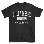 Tullahassee Oklahoma Classic Established Men's Cotton T-Shirt