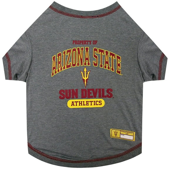 Pets First Collegiate Arizona State Sun Devils Pet Dog T-Shirt in 5 Sizes - Medium