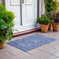 thumbnail image 6 of Addison Rugs Chantille Indoor/Outdoor Transitional Geometric Blue Washable Rectangle Rug, 1'8" x 2'6", 6 of 6