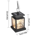 thumbnail image 3 of RYRDWP Waterproof Outdoor Solar Hanging Light LED Lamp Decors, 3 of 9