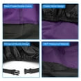 thumbnail image 6 of Unique Bargains 180T Motorcycle Cover Scooter Rain Dust UV Protector Purple Black XL, 6 of 8
