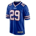 thumbnail image 2 of Men's Nike Dee Delaney  Royal Buffalo Bills Game Jersey, 2 of 6