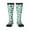 2 Black-1, variant on Xecao Winter Skiing Penguin Print Compression Socks for Both Men And Women for Running, Travel, Flight, Nurse