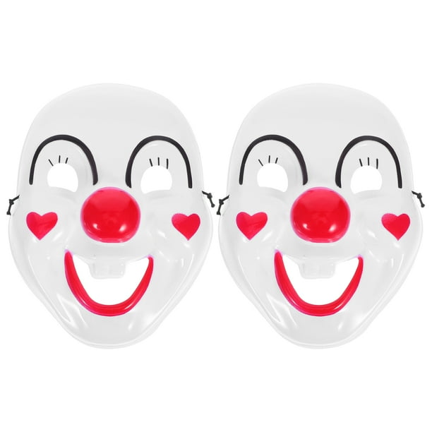 ColoMX 2pcs Halloween Party Mask Master Cosplay Cosplay Propasta de la máscara de vestuario Propiedad