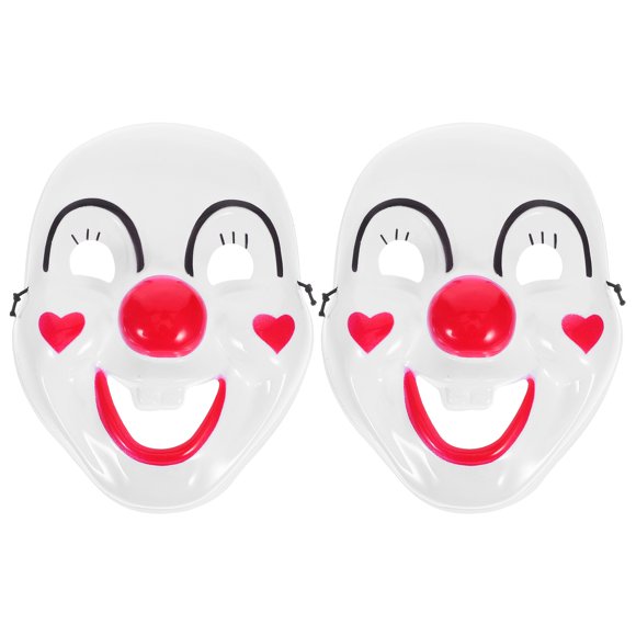 ColoMX 2pcs Halloween Party Mask Master Cosplay Cosplay Propasta de la máscara de vestuario Propiedad