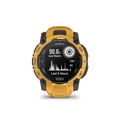 thumbnail image 3 of Garmin Instinct 3 – 50 mm, Solar, Rugged Outdoor GPS Smartwatch, Built-In Flashlight, Alpine Rush Collection Limited Edition Color, Sunburst with Sunburst/Gray Band, 3 of 6