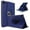 Dark Blue, variant on For Apple iPad Pro 12.9 inch 2020 Case 360 Degrees Rotating PU Leather Cover
