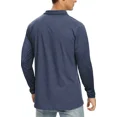 thumbnail image 4 of Playera Polo Para Hombre Calidad Casual Manga Largo Algodón, 4 of 6