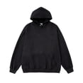 thumbnail image 2 of Plain Hoodies for Men 2025 Fall Winter Long Sleeve Essentials Hooded Sweatshirt with Pockets Pullover Mens Hoodies, 2 of 5