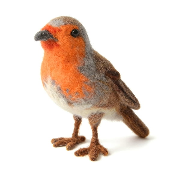Robin Bird Needle Felting Kits for Beginners DIY Craft Kit Gift for Mom Including Everything to Make