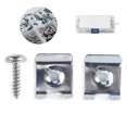 thumbnail image 3 of AMONIDA 200pcs/Set Acier au Manganèse U-Clips avec Autotaraudage Vis Kit Assortiment, 3 of 8