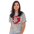 thumbnail image 3 of Ohio Shaped State Pride Buckeye Leaf Men's Graphic T Shirt Tees Brisco Brands L, 3 of 4
