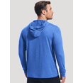 thumbnail image 3 of Pinspark Lightweight Pullover Hoodies for Men Long Sleeve Hoodie for Golf Gym Workout Athletic Sweatshirt, 3 of 6