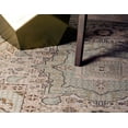 thumbnail image 4 of Rugs.com Amina Collection Rug – 8 Ft Round Light Green Medium-Pile Rug Perfect For Kitchens, Dining Rooms, 4 of 9