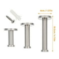 thumbnail image 2 of BESTYASH 3Ud Gancho De Pared De Metal Resistente Para Colgar Prendas Y Accesorios Plata, 2 of 8