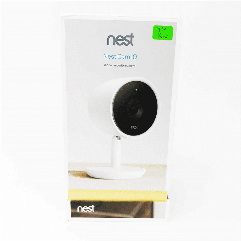  Google - Nest Cam IQ Outdoor Security Camera, NC4100 - White  (Renewed) : Electronics