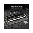 thumbnail image 3 of CORSAIR Vengeance 64GB (2 x 32GB) 262-Pin DDR5 SO-DIMM DDR5 4800 (PC4 38400) Laptop Memory Model CMSX64GX5M2A4800C40, 3 of 4