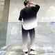 thumbnail image 5 of Conjuntos de chándal, sudaderas, pantalones para hombre, camisetas de nailon, pantalones, trajes para hombre, sin logotipo, pantalones de lujo, para exteriores, holgados, modernos, 5 of 5