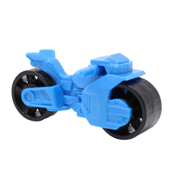 Replacement Part for Collectible Fisher-Price Imaginext DC Superfriends Ultimate Headquarters Playset HNW08 - Replacement Batman Blue and Black Motorcycle