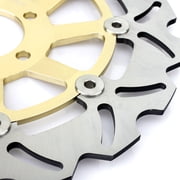 1Pair Front Brake Discs Rotors for KAWASAKI GTR 1000 1994-2006 GPZ 1100 1994-1997 ZR 550 750 Zephyr ZZR 600 D J E ZX6R ZX9R ZX12R Ninja