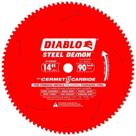 Diablo Genuine OEM Replacement Saw Blade # D1490CF