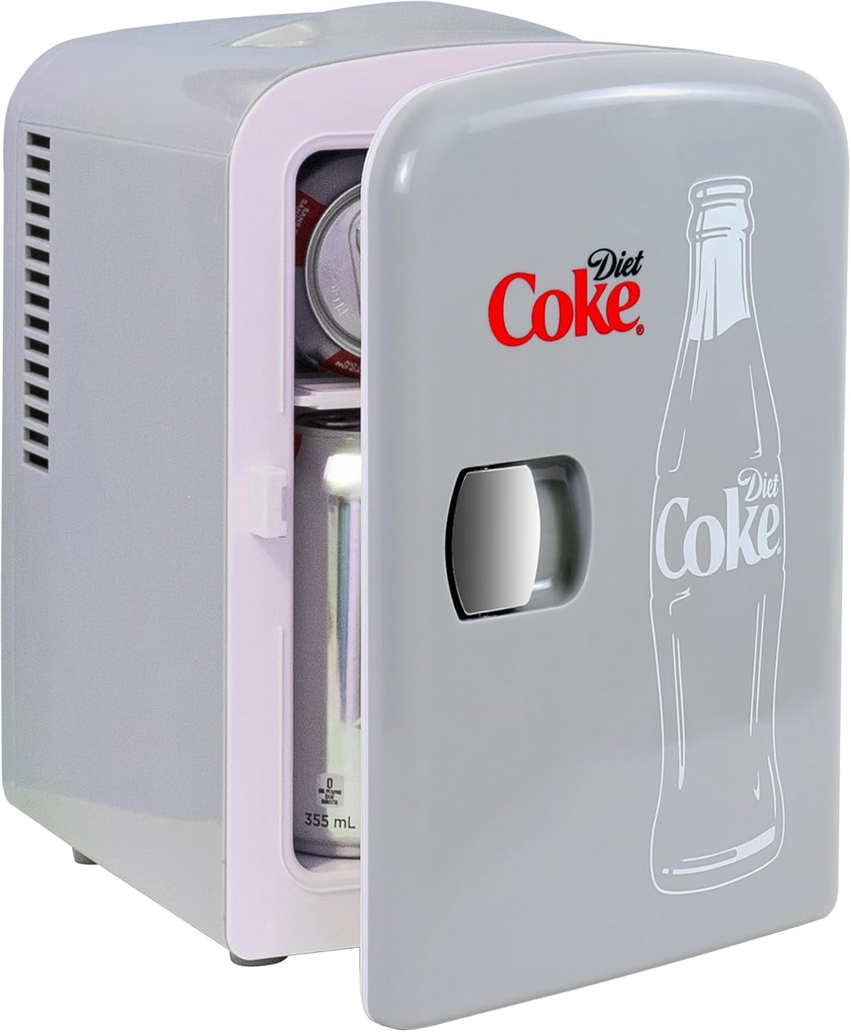 Diet   Fridge - Portable Beverage Cooler for Home, Car, Office, 12V 110V