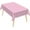 Light Pink, variant on Light Pink Table Cloth, 60x84 Inch Rectangle Polyester Fabric Tablecloth Thick,Wrinkle Resistant Washable Reusable Table Cover for Dining Picnic Outdoor Camping Anniversary Party Decoration