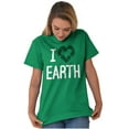 thumbnail image 3 of I Love Earth Reduce Reuse Recycle Men's Graphic T Shirt Tees Brisco Brands X, 3 of 6