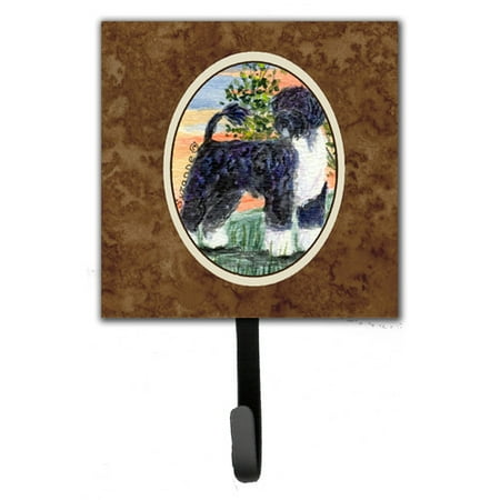 Caroline's Treasures Portuguese Water Dog Leash Holder and Key Hook