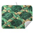 thumbnail image 3 of Celtic Knots Pattern Dish Drying Mat for Kitchen, Quick Drying Absorbent Soft Durable 16" x 18", 3 of 10