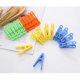 thumbnail image 4 of Pinzas de plástico para ropa, paquete de 60 pinzas para toallas de colores, pinzas para ropa pequeñas, pinzas para perchas, pinzas para secar ropa de 4 colores para viajes al aire libre en l, 4 of 5