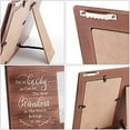 thumbnail image 3 of 4x6 Inch Grandma Picture Frame Me and My Grandma Keepsake Photo Frame Rectangle Natural Wood Photo Frame I Love You Grandma Best Grandma Ever Grandmother Gifts, 3 of 7