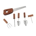 thumbnail image 2 of Kokiya 6 Pieces Miniature Garden Tools DIY Accessory Multi Tool Miniature Dollhouse Set, 2 of 8