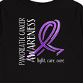 thumbnail image 4 of Inktastic Pancreatic Cancer Awareness- Fight, care, cure Boys or Girls Long Sleeve Toddler T-Shirt, 4 of 5