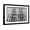 Black Frame, variant on Art.com A Fire Escape of an Apartment Building in New York City Stretched Canvas Print Wall Art by kasto, 36" x 24"