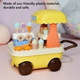 thumbnail image 3 of Ice Cream Cart, Plastic Safe Interesting Sweet Treats Cart Toy Educational  for Birthday, 3 of 7