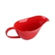 thumbnail image 2 of Salsera Jarra para salsa Elegante decoración Tarro para jarabe Recipiente para salsa y crema rojo, 2 of 9