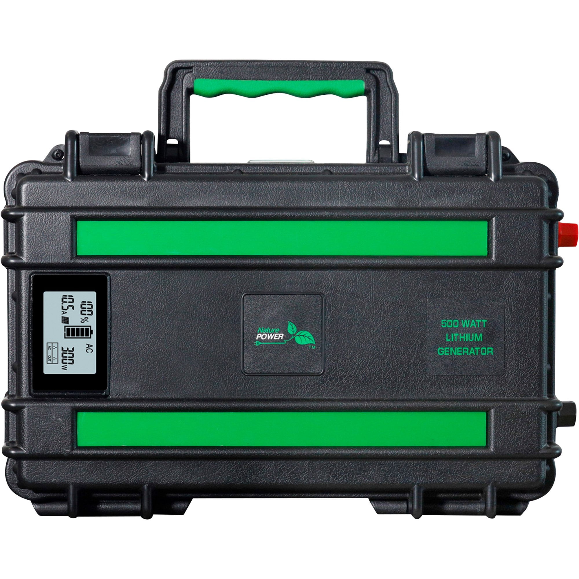 Nature Power Pure Sine Wave Solar Power Pack with Solar Panel — 500 Watts, Model# 40500