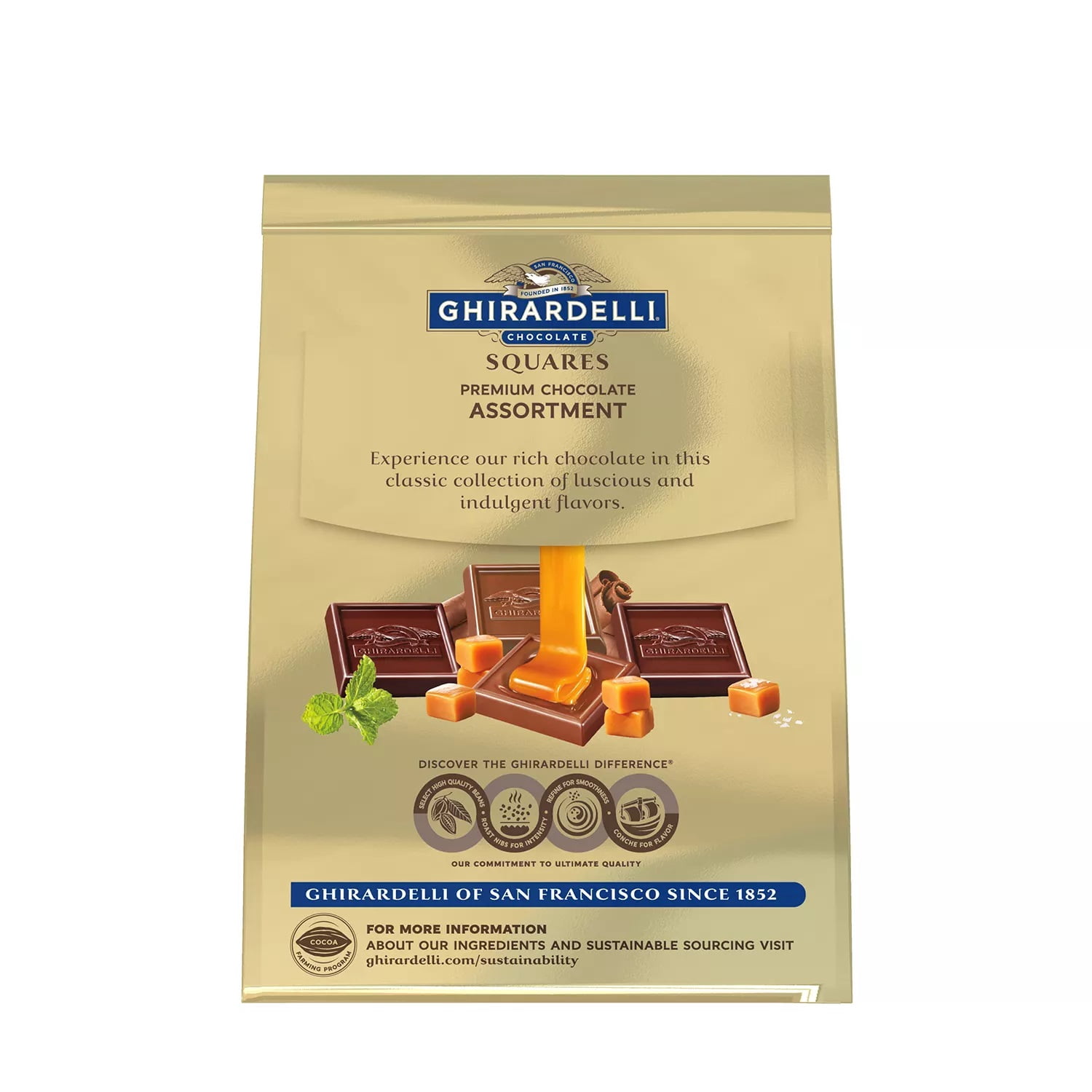Ghirardelli Premium Chocolate Assortment Squares, 18.8 Ounce