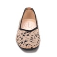 thumbnail image 4 of Zapatos planos informales Frank Mully para mujer, punta cuadrada, negros, talla 6.5, 4 of 7