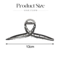 thumbnail image 2 of Pinza para el pelo, pinza para el pelo rubia, pinza para el pelo de tiburón, horquilla de metal, accesorios grandes para el pelo para damas y niñas, 2 of 5