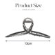thumbnail image 2 of Pinza para el pelo, pinza para el pelo rubio, pinza para el pelo de tiburón, horquilla de metal, accesorios grandes para el cabello para mujeres y niñas, 2 of 5