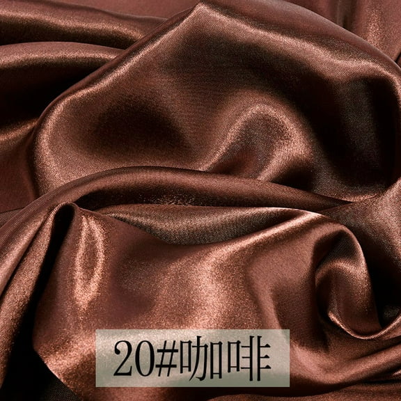 Namzi Sewing & Craft Fabric - coffee Material for Sewing, 1 Piece 0.97m×1.5m Rayon Sewing Supplies Fabric, Soft Craft Fabric for Decorations, Clothing Lining.
