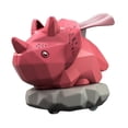 thumbnail image 4 of lionlar Pressed Power Dinosaur Toy Cars Inertial Vehicle Red, 4 of 6